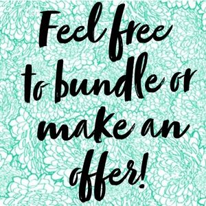 Feel free to bundle or make an offer!